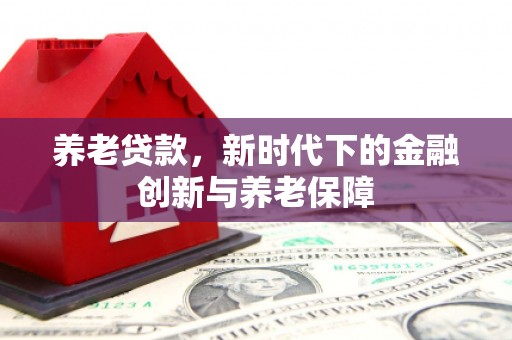 江源养老贷款，新时代下的金融创新与养老保障