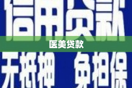 新晃医美贷款