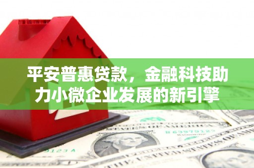 玉山平安普惠贷款，金融科技助力小微企业发展的新引擎