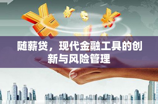 永清随薪贷，现代金融工具的创新与风险管理