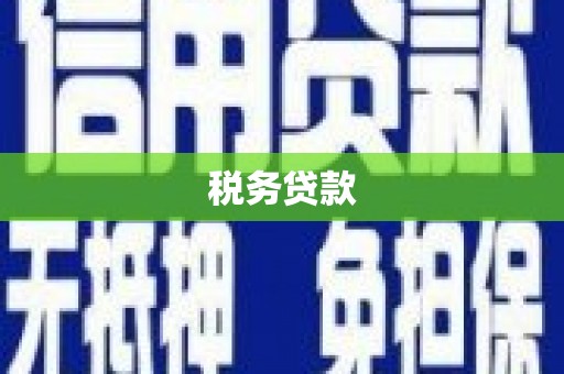 拱墅税务贷款
