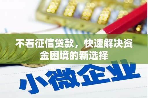莲都不看征信贷款，快速解决资金困境的新选择