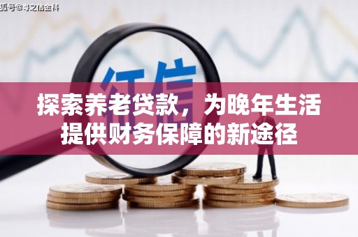 平谷探索养老贷款，为晚年生活提供财务保障的新途径