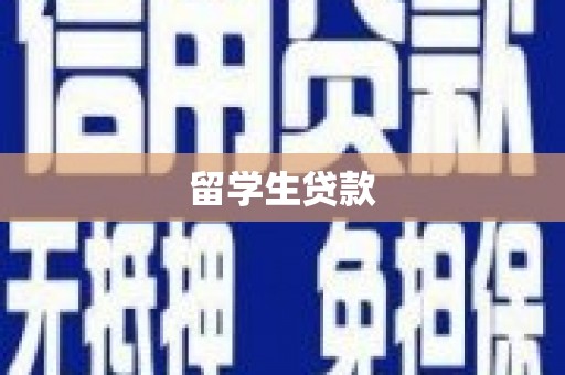 善化留学生贷款