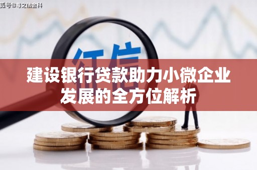 郧阳建设银行贷款助力小微企业发展的全方位解析