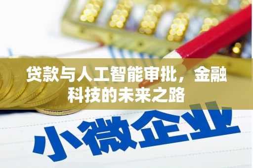 振兴贷款与人工智能审批，金融科技的未来之路