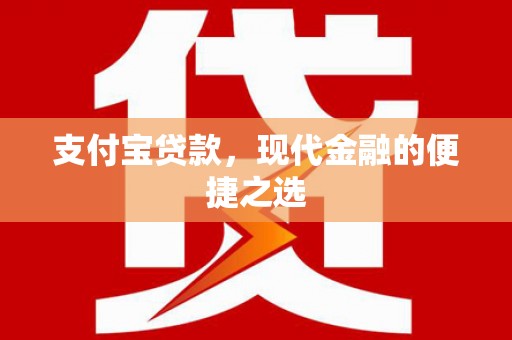 瀍河支付宝贷款，现代金融的便捷之选