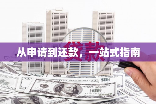 企石从申请到还款，一站式指南