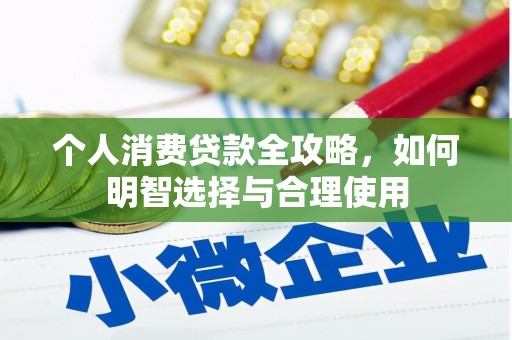 佳冬个人消费贷款全攻略，如何明智选择与合理使用